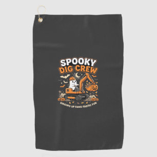Serviette De Golf Équipe de fouilles hantées d'Halloween