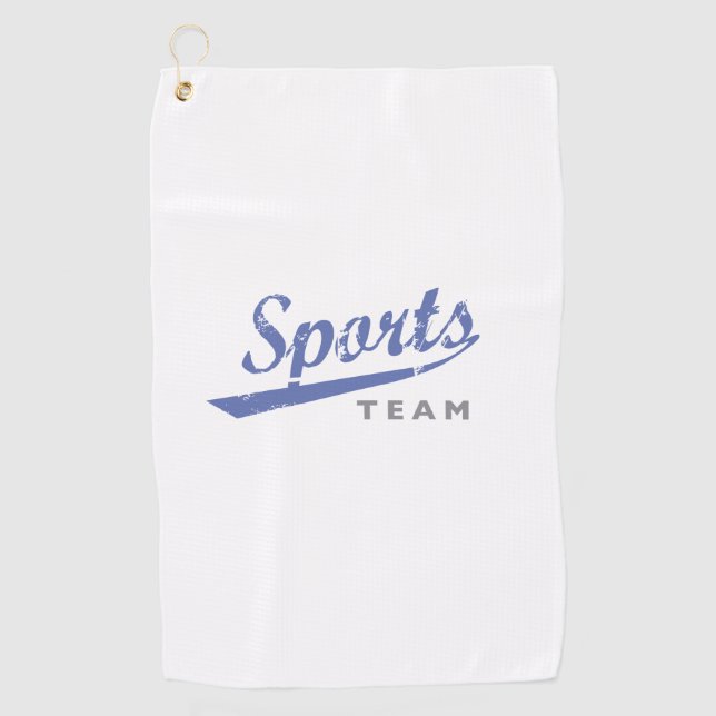 Serviette De Golf Équipe de sport générique (Devant)
