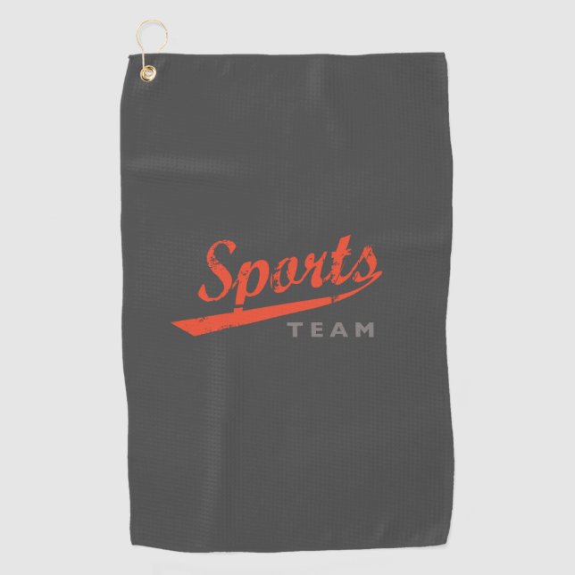 Serviette De Golf Équipe de sport générique Golf Towel (Devant)