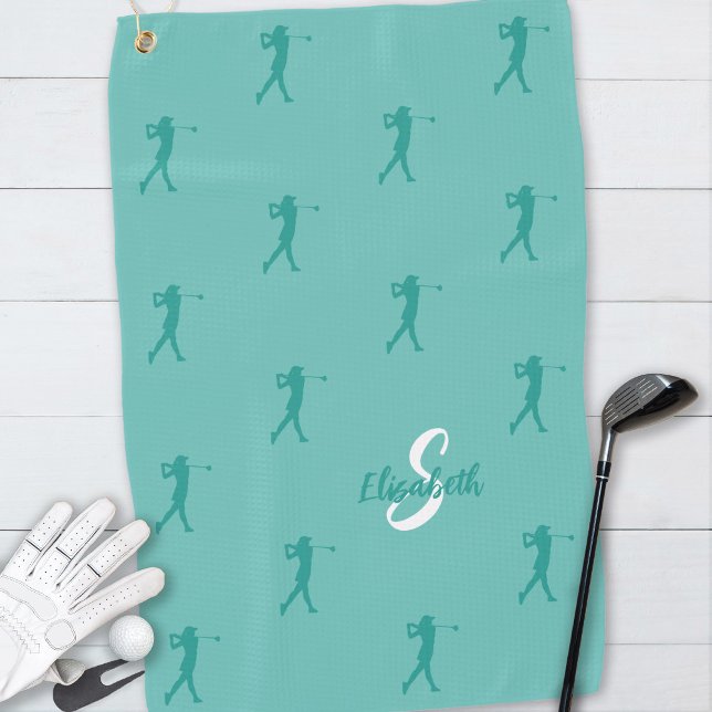 Serviette De Golf Équipement de sport professionnel avec monogramme  (Créateur téléchargé)