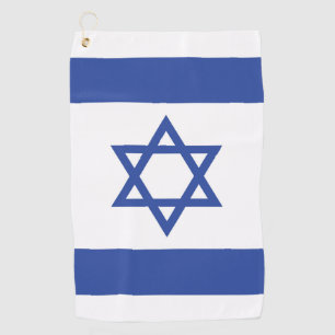 Serviette De Golf Etat d'Israël Drapeau, Étoile de David Juifs
