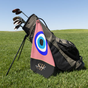 Serviette De Golf Evil Eye Talisman & arabe Amulet /turc, grec 