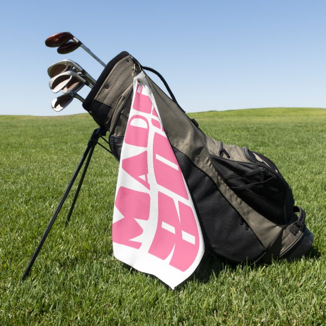Serviette De Golf Fait dans les années 80 (Vert)