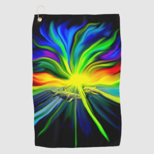 Serviette De Golf Famille de dauphins sous le soleil