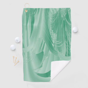 Serviette De Golf Feuillage vert à la menthe