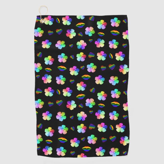 Serviette De Golf Fierté (Devant)