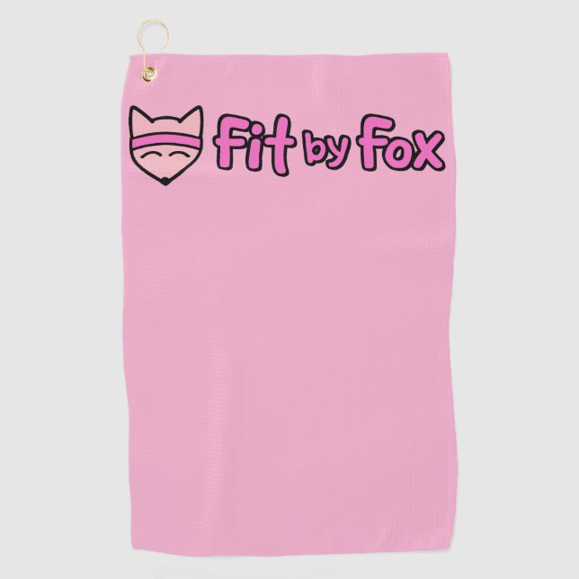 Serviette De Golf FitbyFox Fundamentals- Clip Towel (Devant)