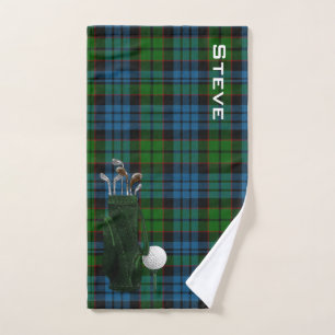 Serviette de golf Fletcher Plaid