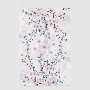 Serviette De Golf Fleur de cerisier rose