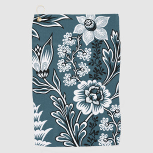 Serviette De Golf Fleurs Fantastiques (Slate Teal) Beaux-Arts