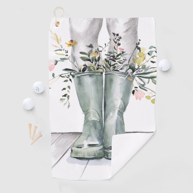 Serviette De Golf Flux et croissance II (En situation)