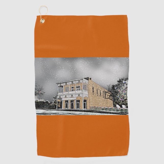 Serviette De Golf Fredericksburg Texas Golf Towel (Devant)
