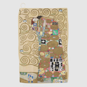 Serviette De Golf Fulfillment Gustav Klimt