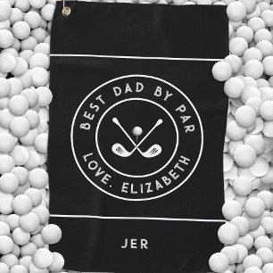 Serviette De Golf Funny Golfer Humour Golf Meilleur papa par rappo