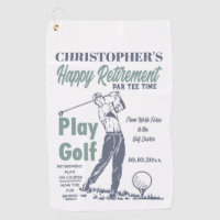 Golf Golf Shirt Idée Cadeau Golfeur Vintage' Autocollant