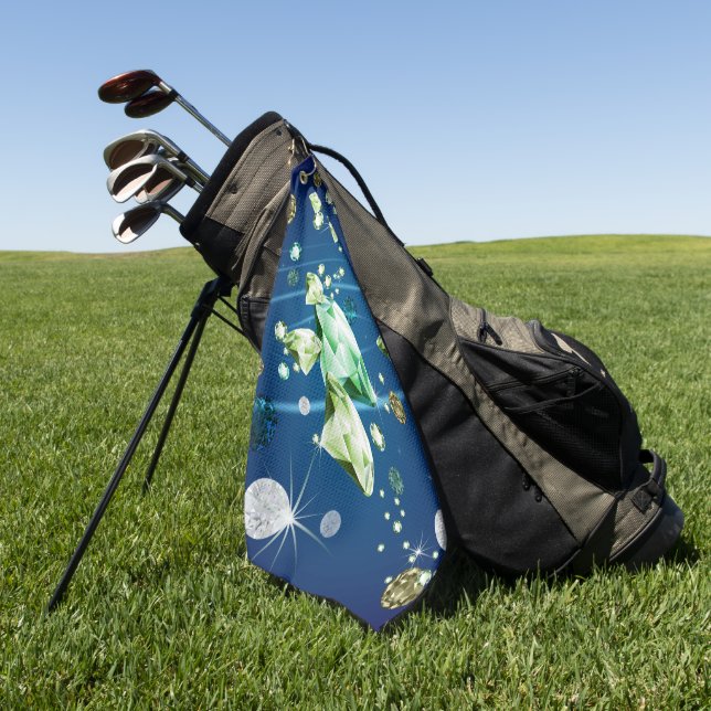 Serviette De Golf Galaxie de diamant 11 (Vert)