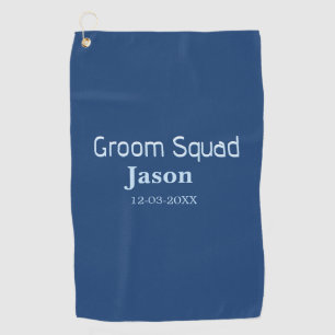 Serviette De Golf garçon d'honneur enterrement de vie de jeune fille