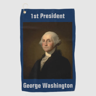 Serviette De Golf George Washington 1er président américain par Stua