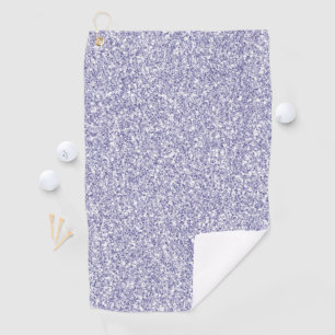 Serviette De Golf Glam Lavender Lilac Purple Parties scintillant    