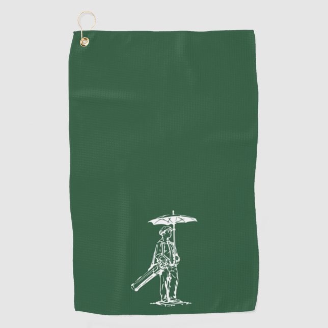 Serviette de golf Glen Oak | Style du club de Glen (Devant)