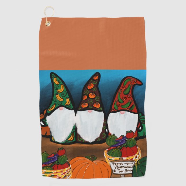 SERVIETTE DE GOLF GNOME (Devant)
