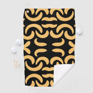 Serviette De Golf Golden Worm