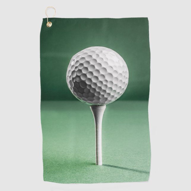 Serviette De Golf Golf Ball on The Golf Towel (Devant)