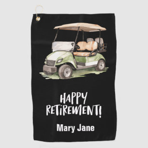 Serviette De Golf Golf Bonne retraite pour golfeur