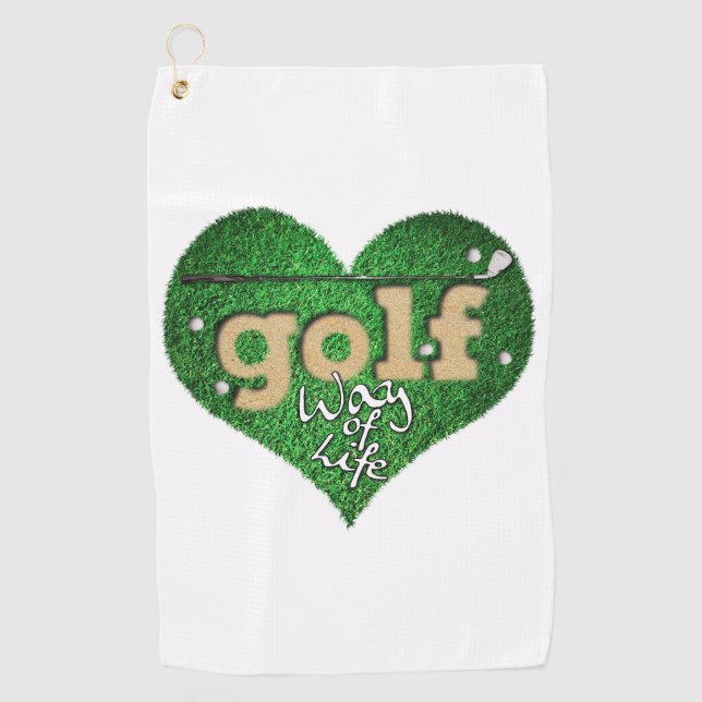 Serviette De Golf Golf Mode de vie (Devant)