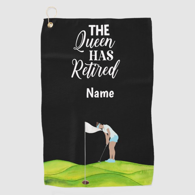 Serviette De Golf Golf Queen a retiré Golf Towel (Devant)