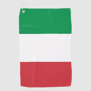 Serviette De Golf Golf Serviette avec drapeau d'Italie