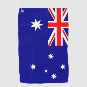 Serviette De Golf Golf Towel avec drapeau d'Australie