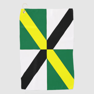 Serviette De Golf Golf Towel avec drapeau de Monterey City, USA