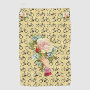 Serviette De Golf Golf Towel Floral