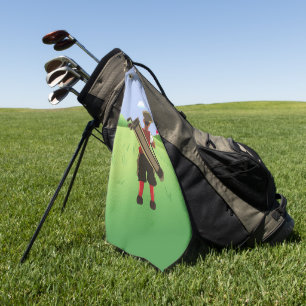 Serviette De Golf Golfeur personnalisé par amusement sur le terrain