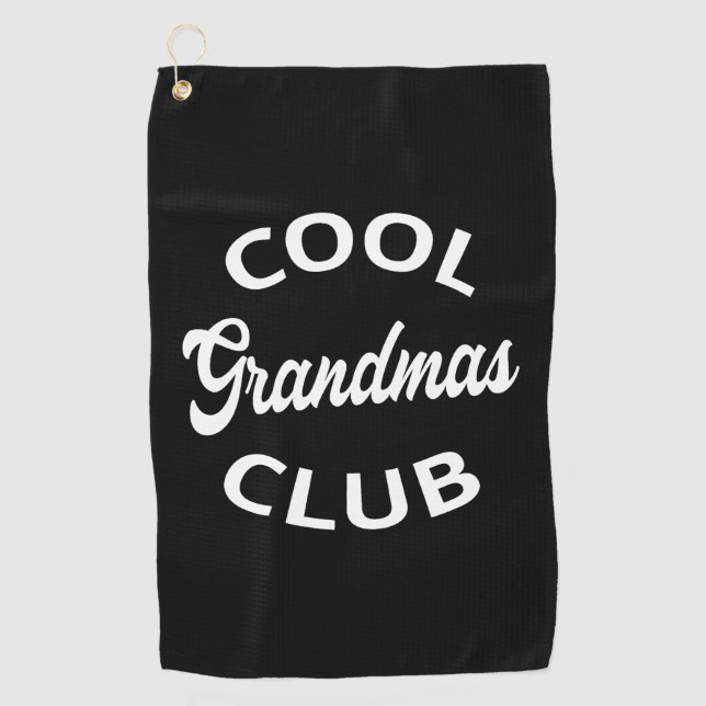 Serviette De Golf Grandmas Club cool I (Devant)
