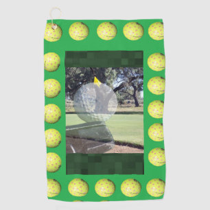 Serviette De Golf Green Golf Design,
