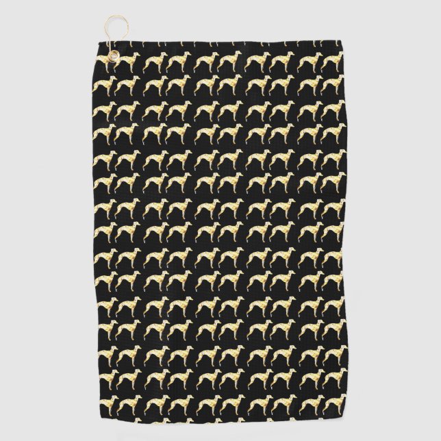 Serviette De Golf Greyhound (Devant)