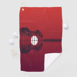 Serviette De Golf Guitare Cove