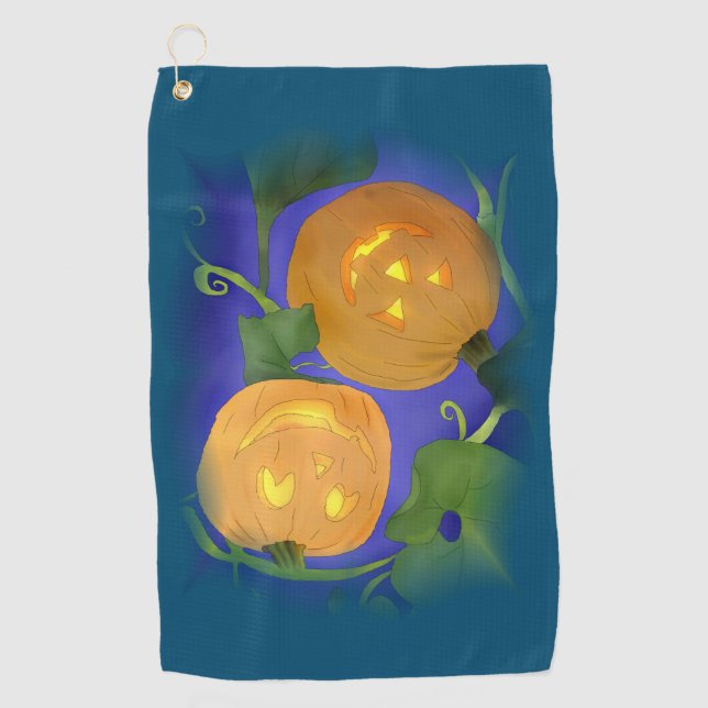 Serviette De Golf Halloween  (Devant)