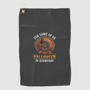 Serviette De Golf Halloween est tous les jours Monstre Main Pierre T