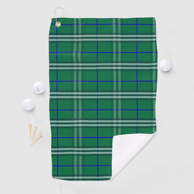 Serviette De Golf Hatter Plaid (En situation)