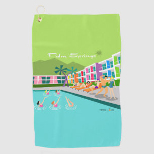 Serviette De Golf Hotel Palm Springs Golf Towel