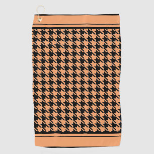 Serviette de golf Houndstooth