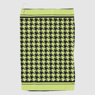 Serviette de golf Houndstooth