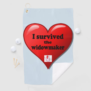 Serviette De Golf I Survived the widowmaker
