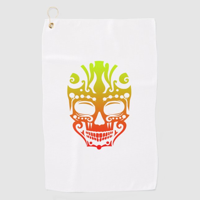 Serviette De Golf Idée tribale maorie de cadeau de tatouage de (Devant)