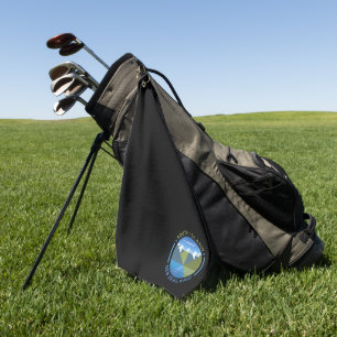 SERVIETTE DE GOLF ÎLE DU SUD NOUVELLE-ZÉLANDE TOWEL DE GOLF