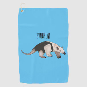 Serviette De Golf Illustration de Tamandua