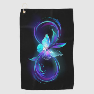 Serviette De Golf Infinité brillante avec papillon magique
